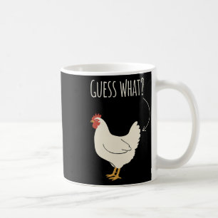 Caneca De Café Frango Adivinhe O Que Galinha E Seta Humor Diverti