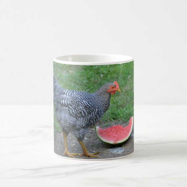 Caneca De Café Frango ama Watermelon Mug (Centro)