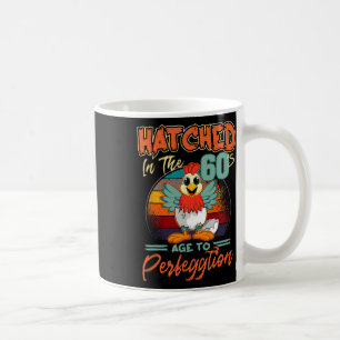 Caneca De Café Frango Aniversário de 60 anos Perfeggtion Frango Q