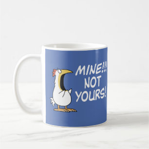 Caneca De Café Frango Boynton Meu Não Seu