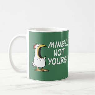 Caneca De Café Frango Boynton Meu Não Seu