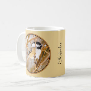 Caneca De Café Frango de Capa Preta - Fotografia Original