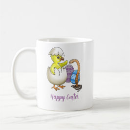 Caneca De Café Frango de Páscoa Eclodido