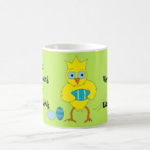 Caneca De Café Frango de Páscoa Engraçado