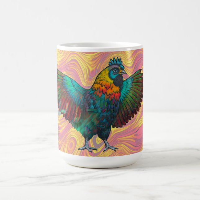Caneca De Café Frango Digital (Centro)