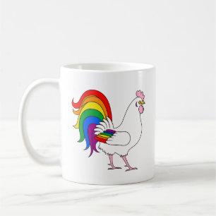Caneca De Café Frango do Orgulho Gay