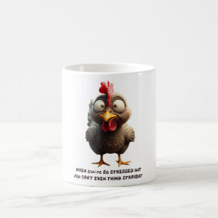 Caneca De Café Frango Frazzled