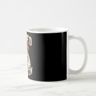 Caneca De Café Frango, Galo de Frango Frito Com Charuto, Negrito