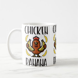 Caneca De Café Frango Nana Música Dança Fruta Crianças Juventude
