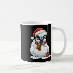 Caneca De Café Frango Silkie Natal Engraçado