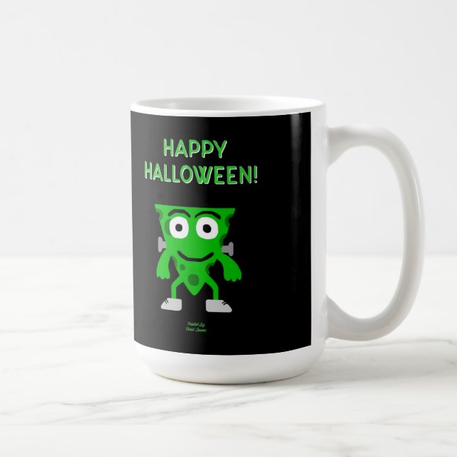 Caneca De Café FrankenCheese Halloween Aplaude Café Mug (Direita)