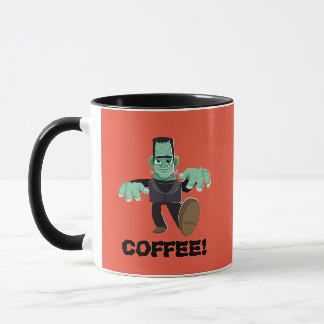 Caneca de Café Frankenstein (Esquerda)