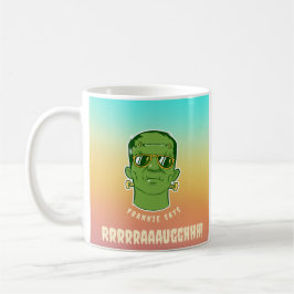 Caneca De Café Frankie diz Rrrraaaugghh!