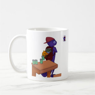 Caneca De Café Frankie toma uma soda