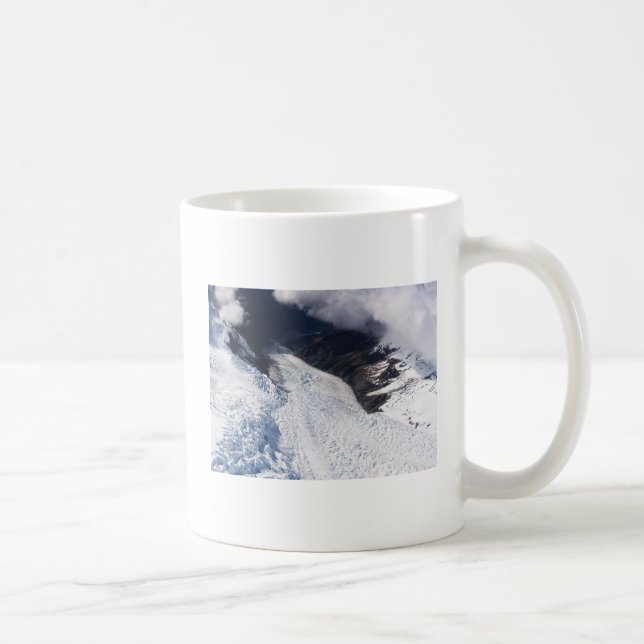 Caneca De Café Franz Josef Glacier Aerial View, Nova Zelândia (Direita)