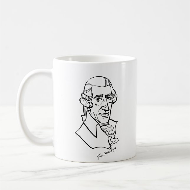 Caneca De Café Franz Joseph Haydn (Esquerda)