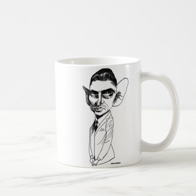 Caneca De Café Franz Kafka Mug (Direita)