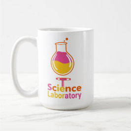 Caneca De Café Frasco de Laboratório de Ciências - Expe de Químic