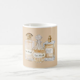 Caneca De Café Frascos de Perfume Franceses