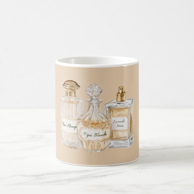 Caneca De Café Frascos de Perfume Franceses (Centro)