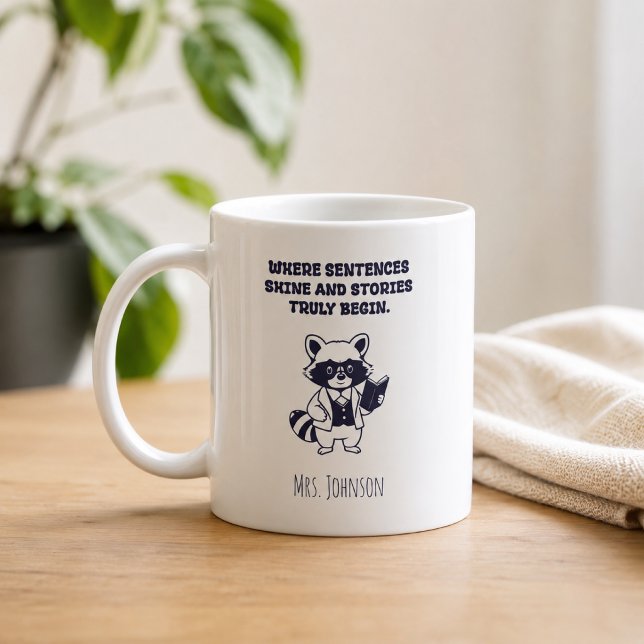 Caneca De Café Frases Brilham Histórias Verdadeiramente Começam A (Criador carregado)