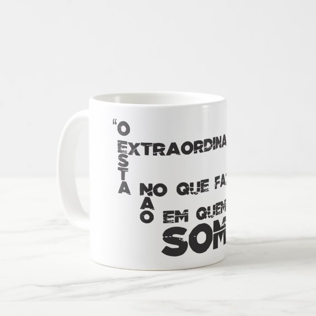 Caneca De Café Frases de filmes e games (Frente Esquerda)