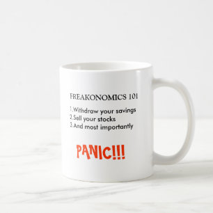 Caneca De Café Freakonomics 101
