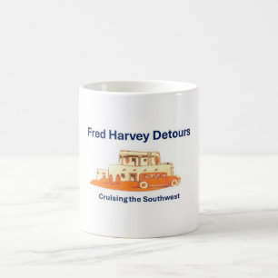 Caneca De Café Fred Harvey Comemorativo do Café Mug
