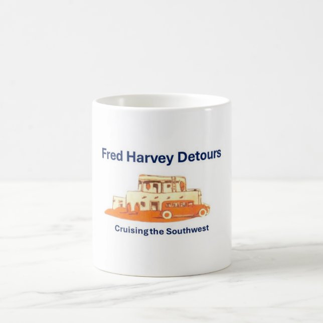Caneca De Café Fred Harvey Comemorativo do Café Mug (Centro)