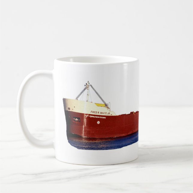 Caneca De Café Fred R. White Jr. (Esquerda)