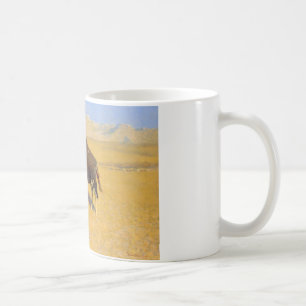 Caneca De Café Frederic Remington - Indianos Simulando Buffalo