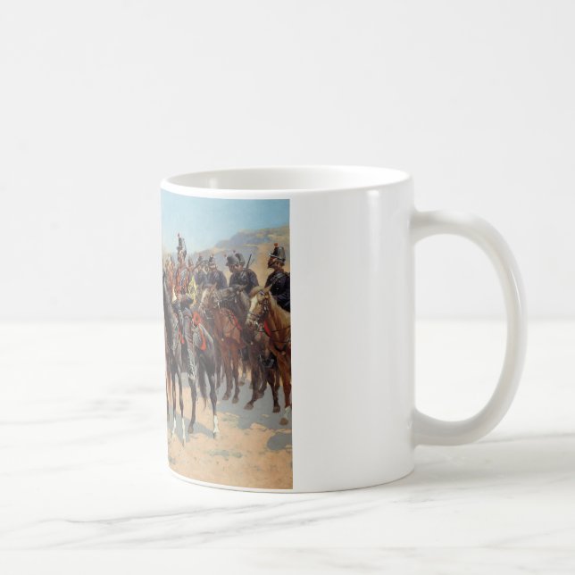 Caneca De Café Frederic Remington - O Major Mexicano (Direita)