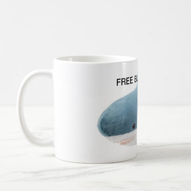 Caneca De Café Free Blahaj mug (Esquerda)