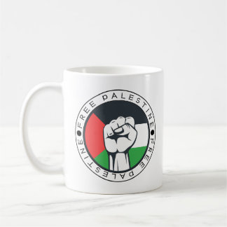 Caneca De Café Free Palestine Mug