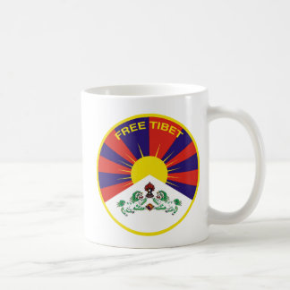 Caneca De Café Free Tibet