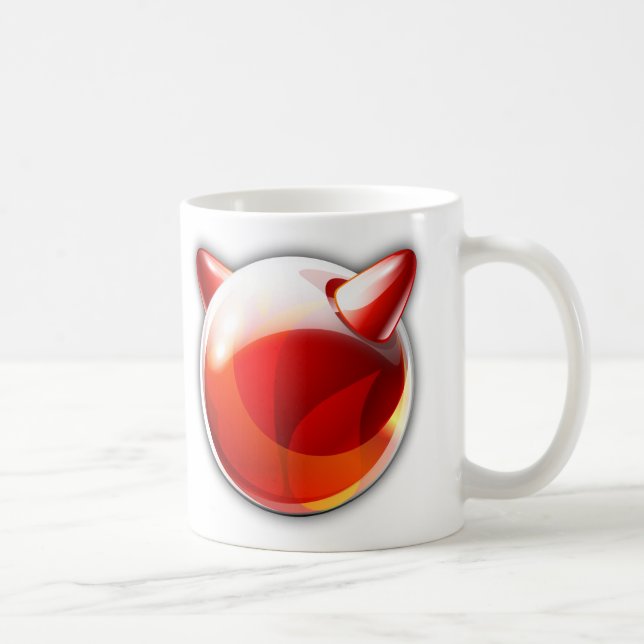 Caneca De Café FreeBSD (Direita)