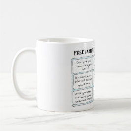 Caneca De Café Freelancer Facepalm Bingo Mug
