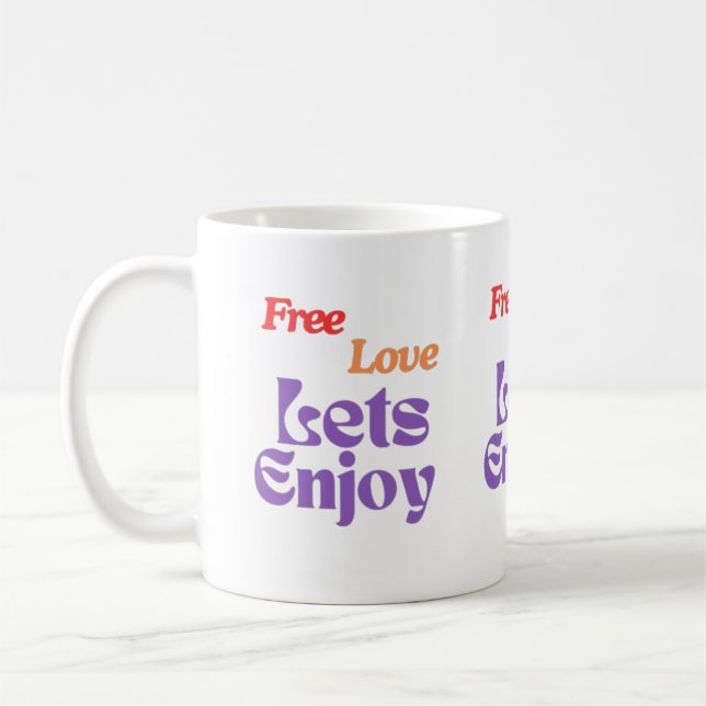 Caneca De Café FreeLove (Esquerda)