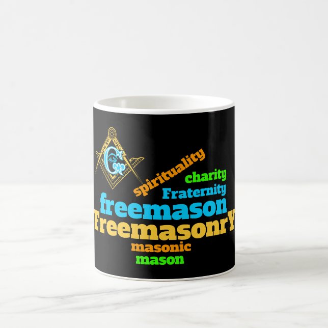 Caneca De Café Freemasonry (Centro)