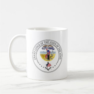 Caneca De Café Freemasonry, a cargo do Estado de Iowa