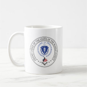 Caneca De Café Freemasonry, Loja do Estado de Massachusetts