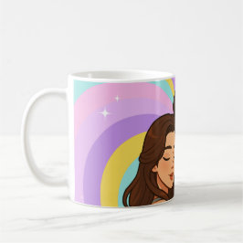 Caneca De Café Freenbecky Thai GL Ship Couple Freen & Becky 