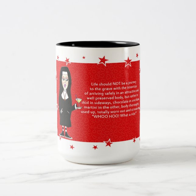 Caneca De Café Freira do divertimento (Centro)