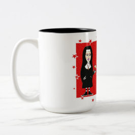 Caneca De Café Freira do divertimento