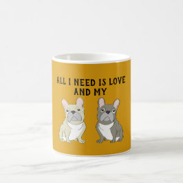 Caneca De Café French Bulldog Duo