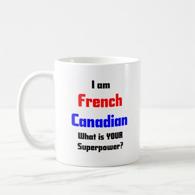 Caneca De Café french canadian (Esquerda)