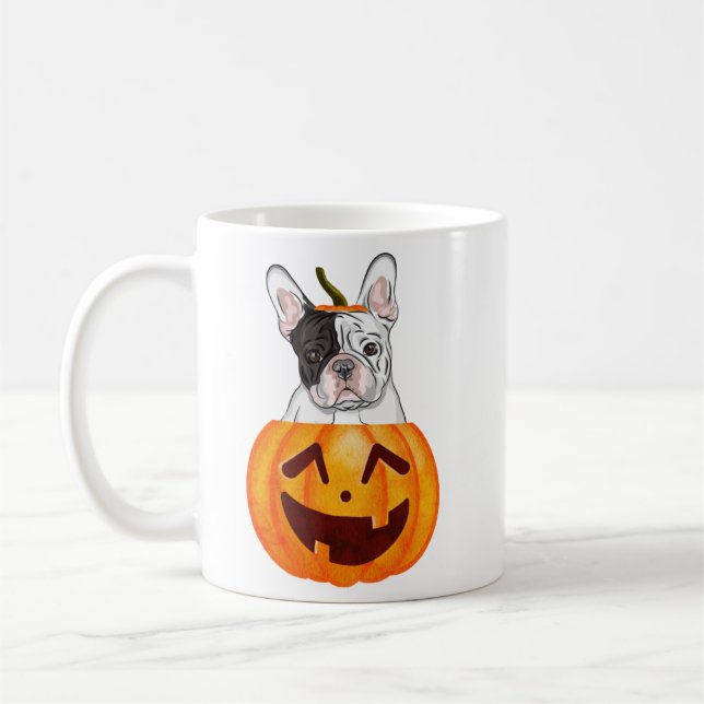 Caneca De Café French Halloween (Esquerda)