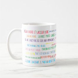 Caneca De Café French Sayings Classic Mug, 325 ml Coffee Mug