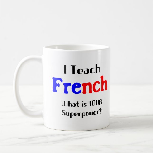 Caneca De Café french teach (Esquerda)