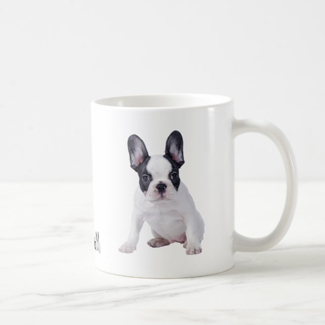 Caneca De Café Frenchie - cachorrinho francês (Direita)